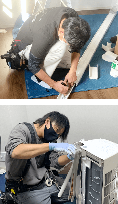 空調工事の仕事について